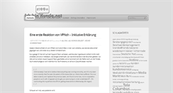 Desktop Screenshot of ichbinkunde.net