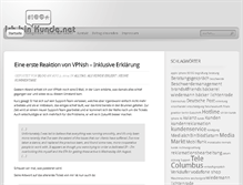 Tablet Screenshot of ichbinkunde.net